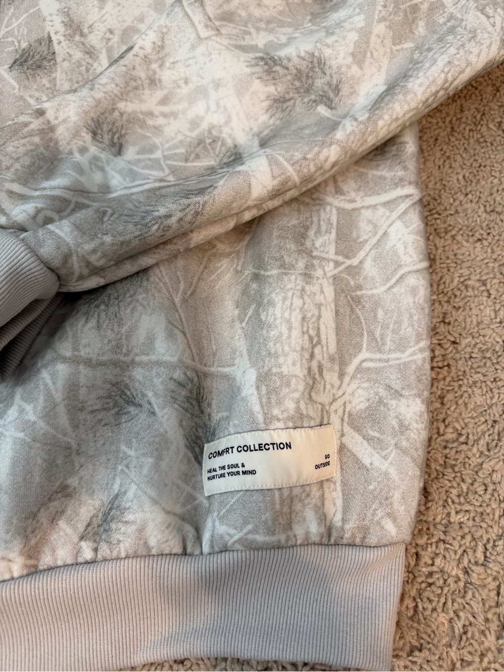 Comfrt SilverBirch Camo Sweatshirt - Picture 5 of 7